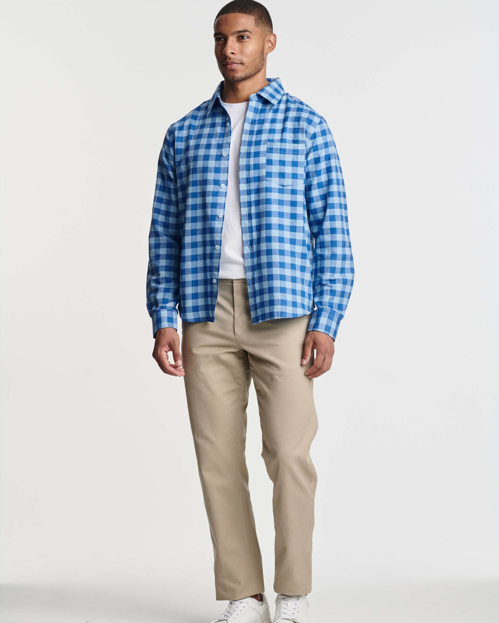 3 Pack: Men's Regular-Fit Long Sleeve Poplin Shirt (Available in Big & Tall)