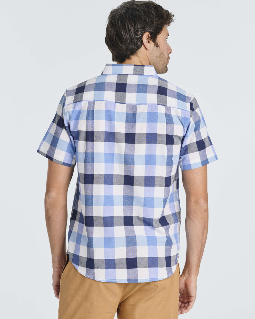 3 Pack: Men's Regular-Fit Short Sleeve Woven Shirt