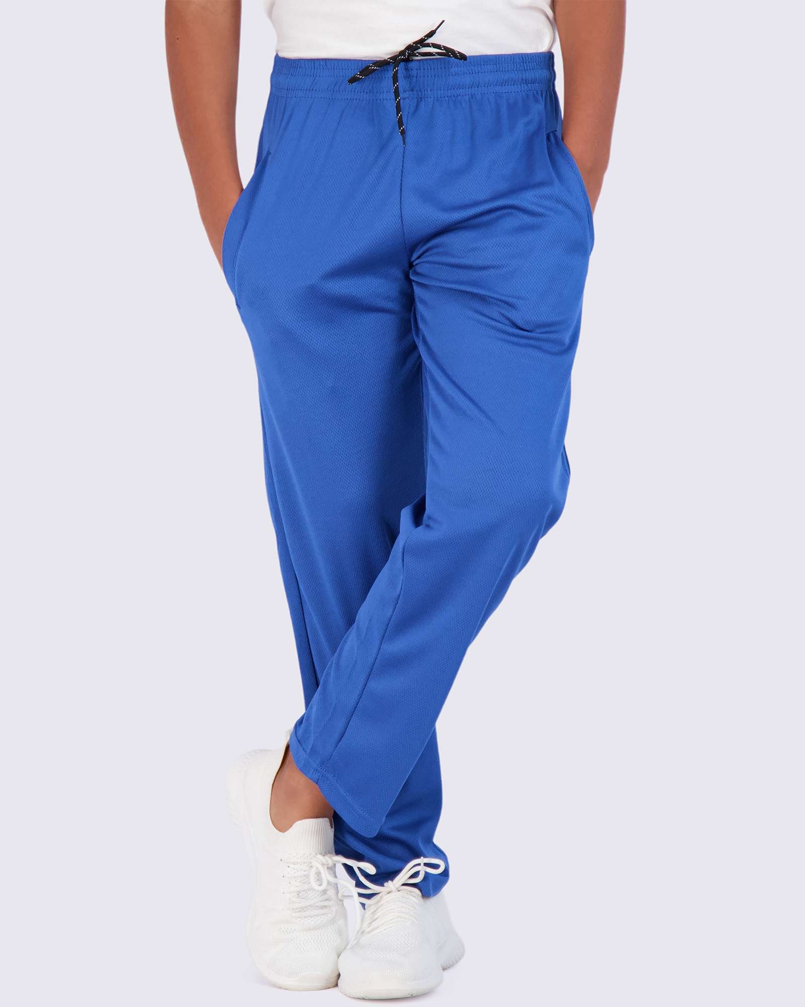 3 Pack: Boys Mesh Open Bottom Active Sweatpants