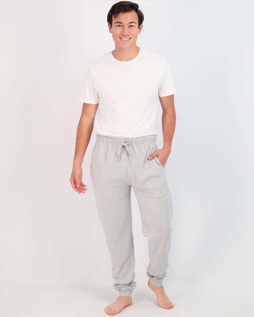 3 Pack: Mens Cotton Sleep Lounge Joggers