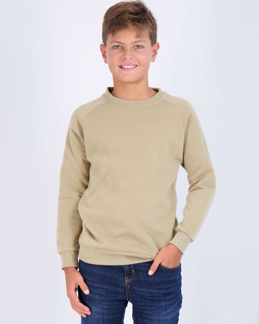 3 Pack: Boys Fleece Crew-Neck Pullover Sweatshirt