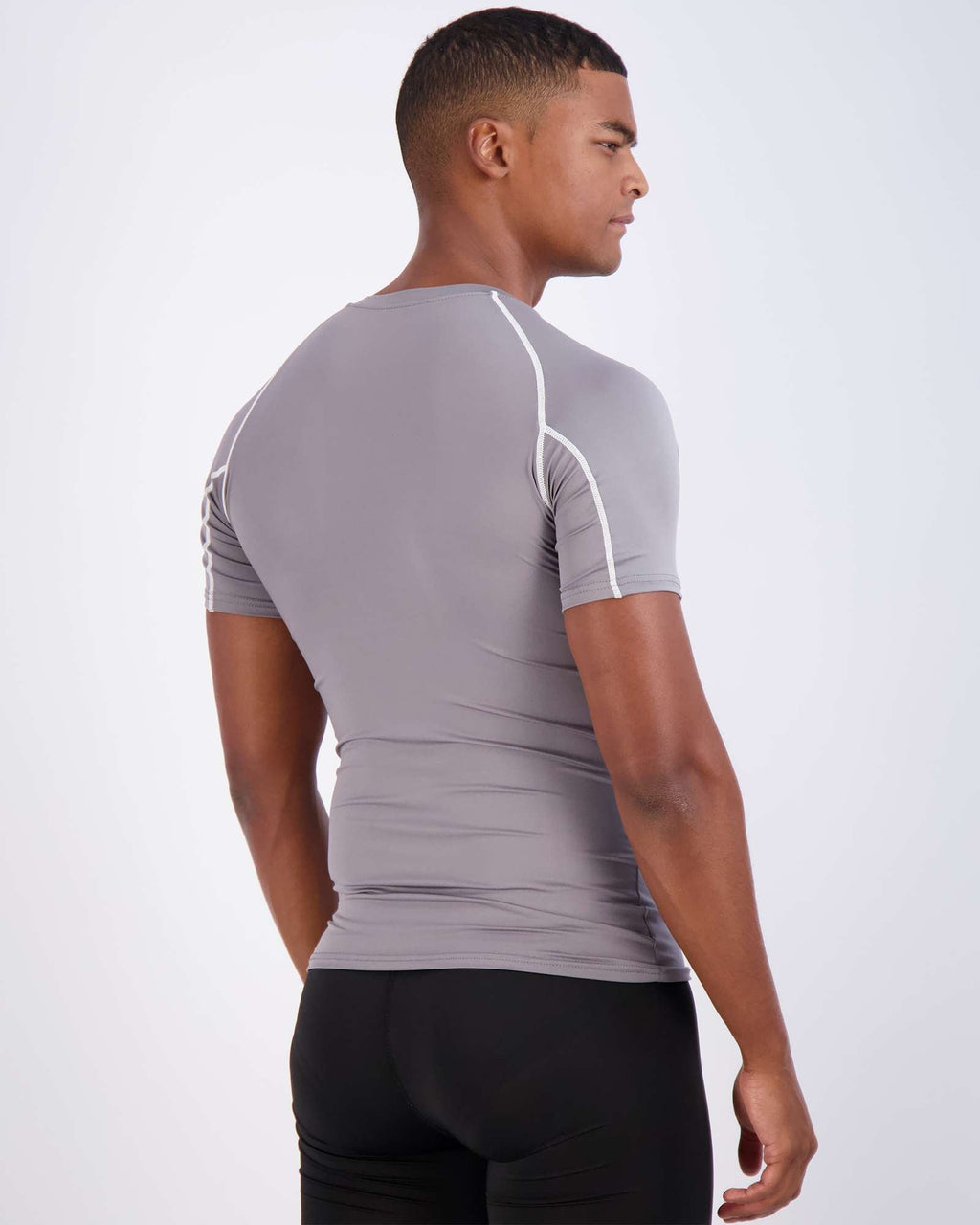 4 Pack: Mens Short Sleeve Compression Shirt