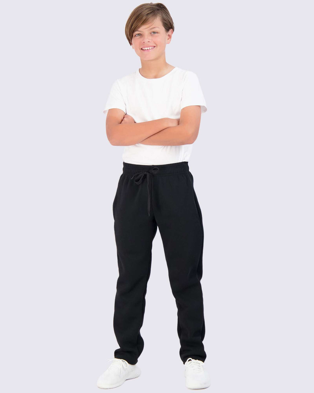 3 Pack: Boys Fleece Open Bottom Sweatpants