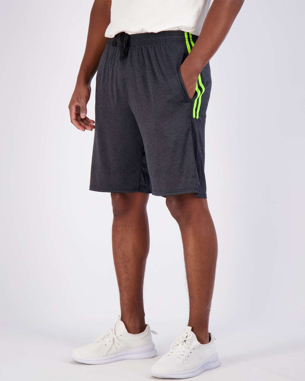 5 Pack: Mens Dry-Fit Active Performance Shorts