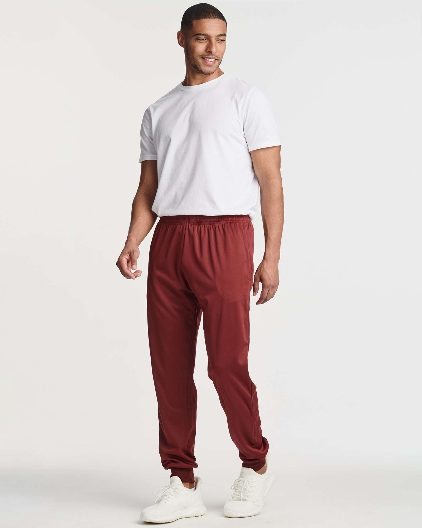 3 Pack: Mens Active Tricot Jogger Sweatpants