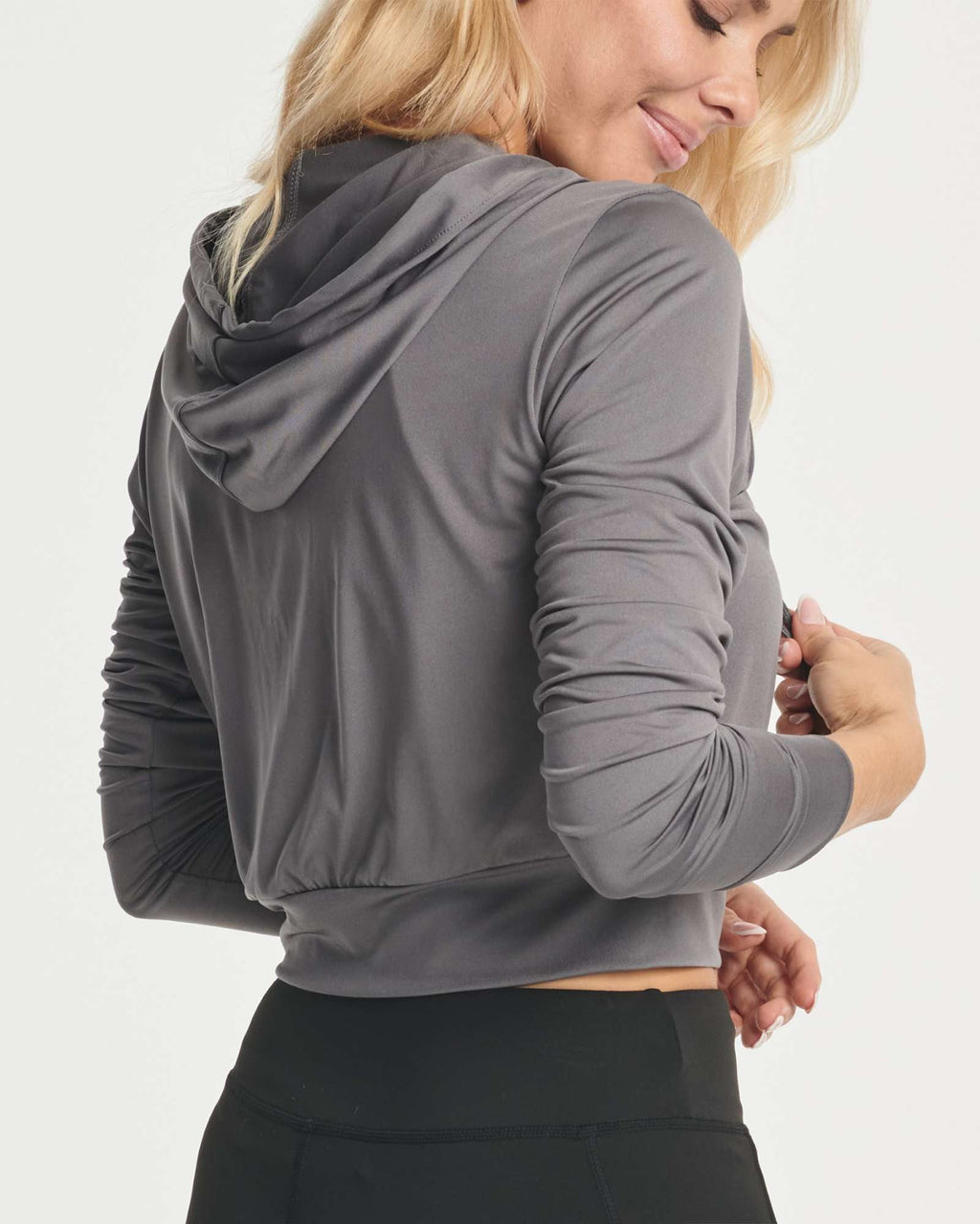 3 Pack: Women's Long Sleeve Cropped Hoodie