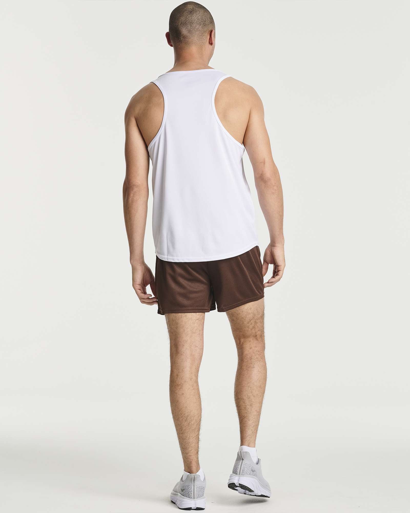 4 Pack: Men's 3" Mesh Running Shorts