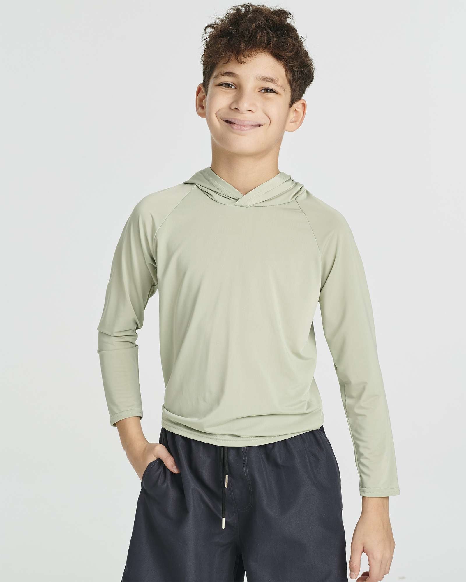 3 Pack: Youth Rashguard Hoodie UPF Sun Protection