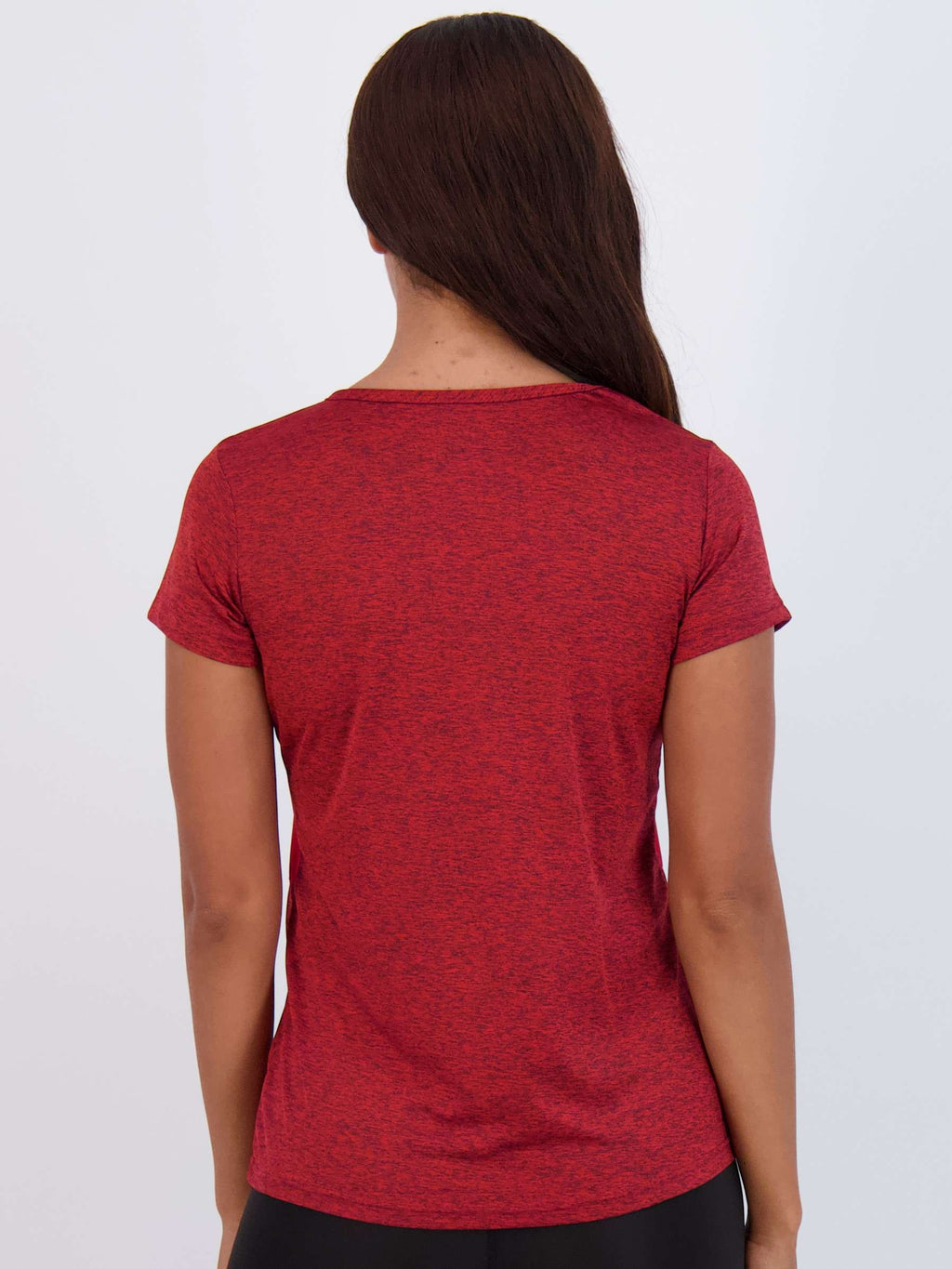 5 Pack: Womens Short Sleeve Dry-Fit V-Neck T-Shirt