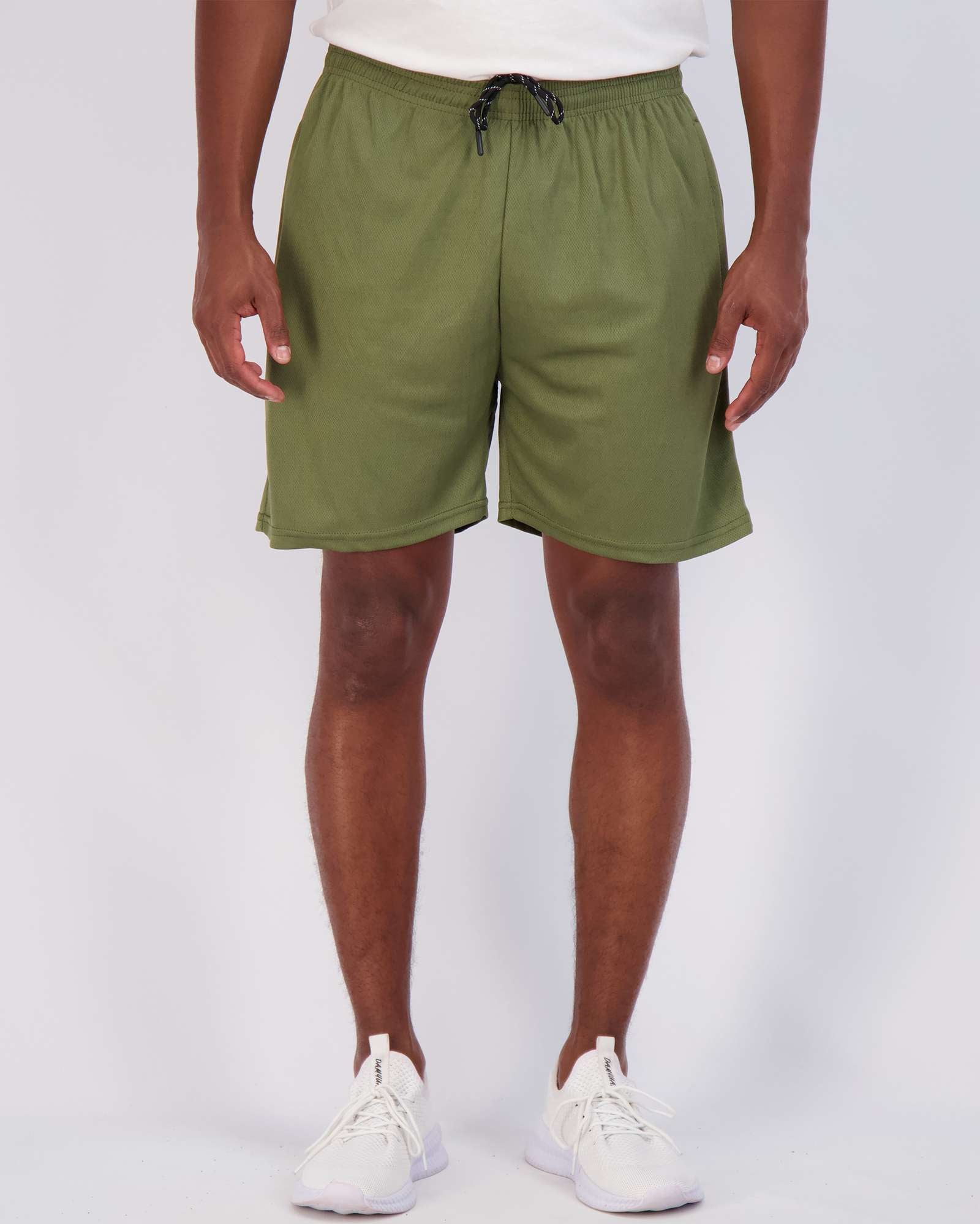 4 Pack: 7" Athletic Running Quick Dry Mesh Shorts with Zipper Pockets (Available In Big & Tall)