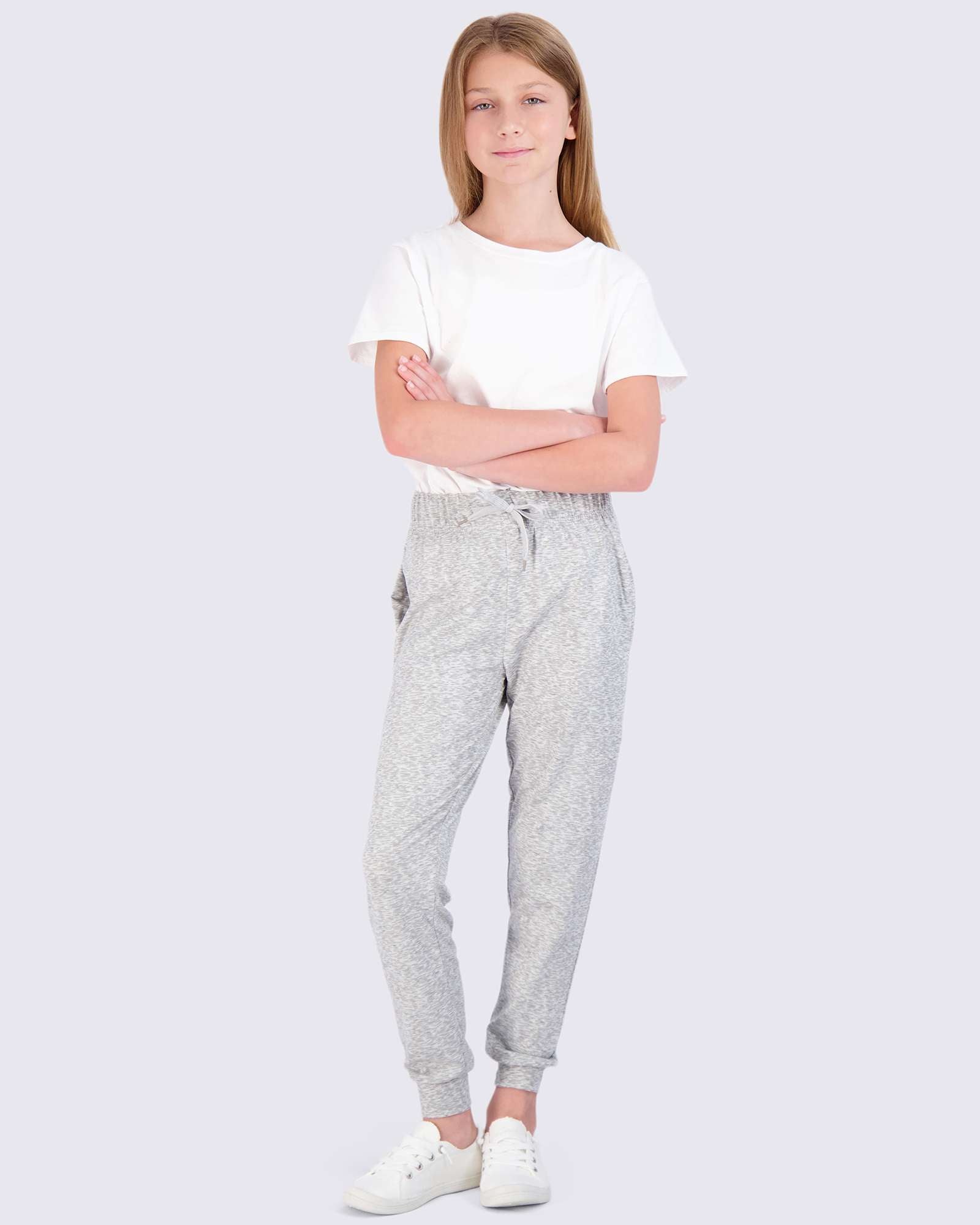 3 Pack: Girls Super-Soft Lounge Jogger Sweatpants