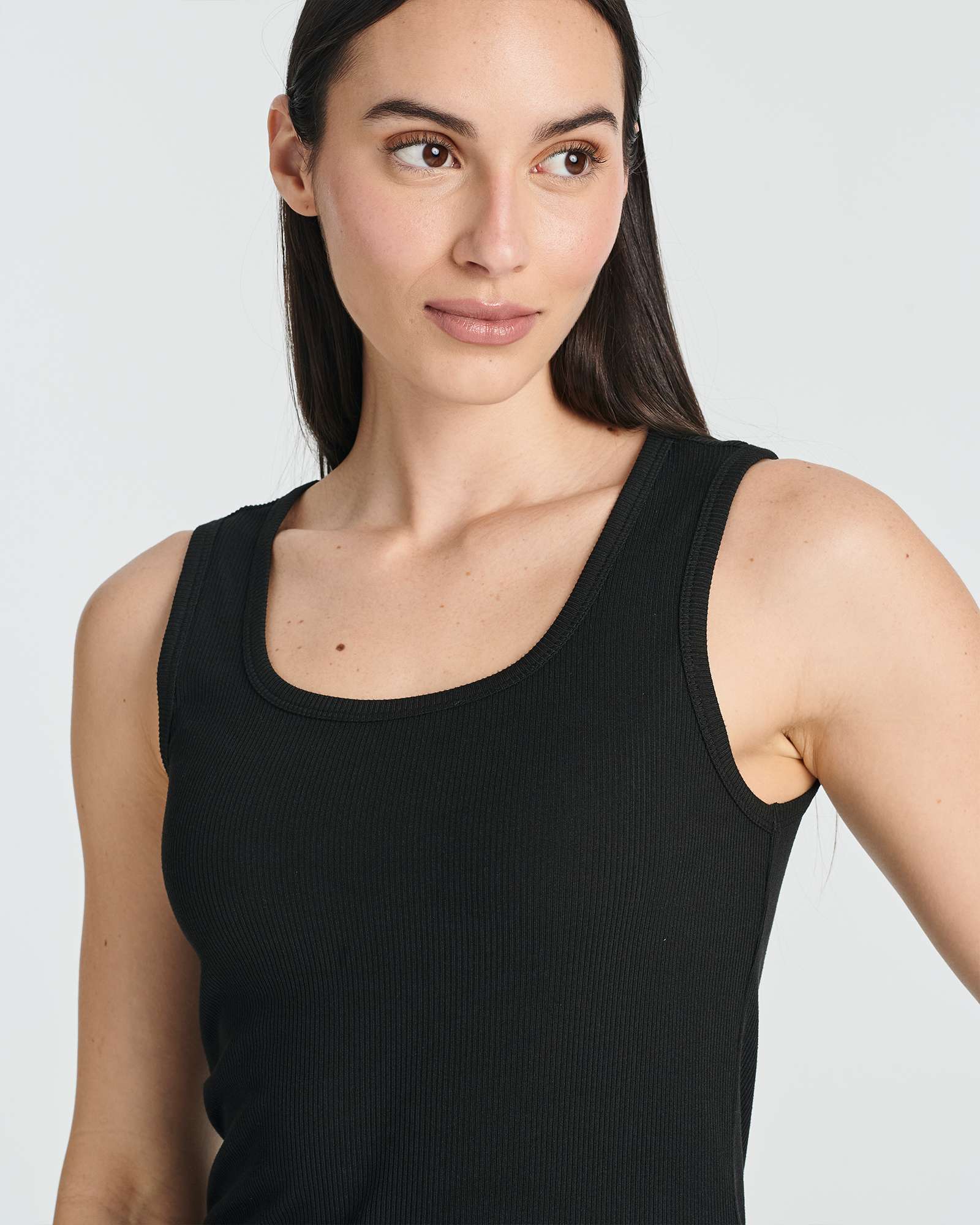 5 Pack: Women's Ribbed Sleeveless Tank Top - Yoga Casual Tops