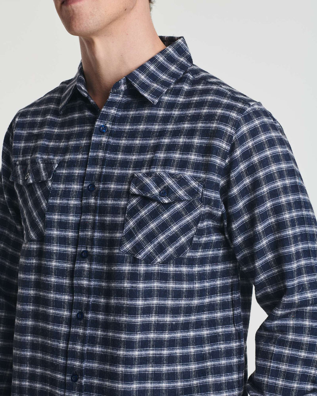 3 Pack: Men's Long-Sleeve Flannel Shirt
