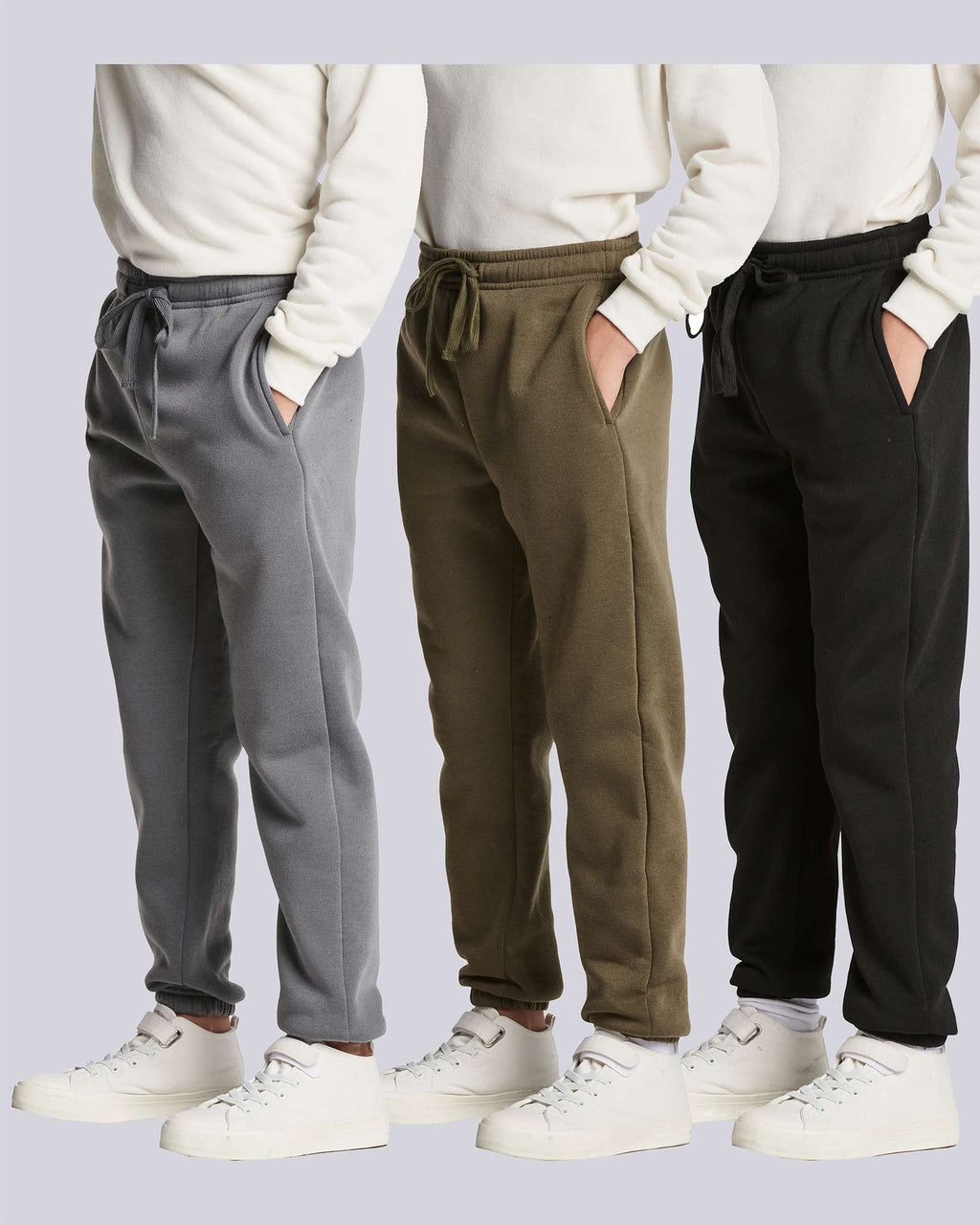 3 Pack: Boys' Tech Fleece Jogger Sweatpants