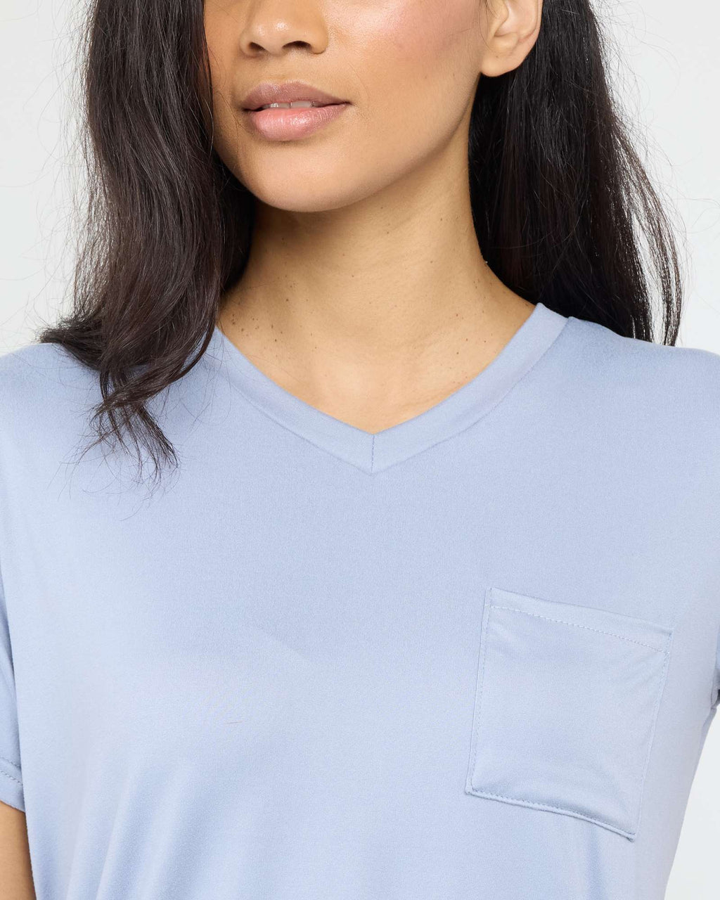 2 Pack: Women’s Pajama Set Super-Soft Short Sleeve V-Neck Top With Pants (Available in Plus Size)