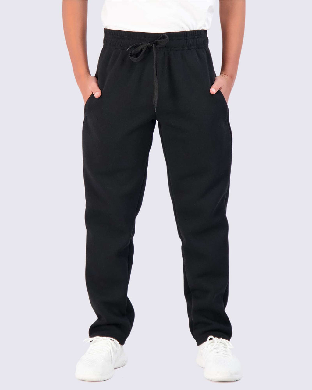 3 Pack: Boys Fleece Open Bottom Sweatpants
