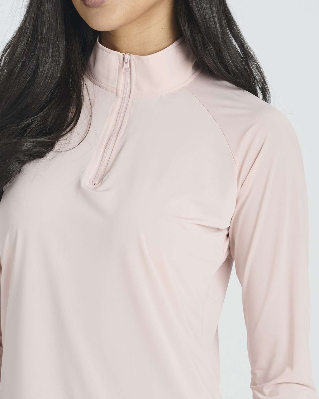 3 Pack: Women's 1/4 Zip Rash Guard Long Sleeve Swim Shirt