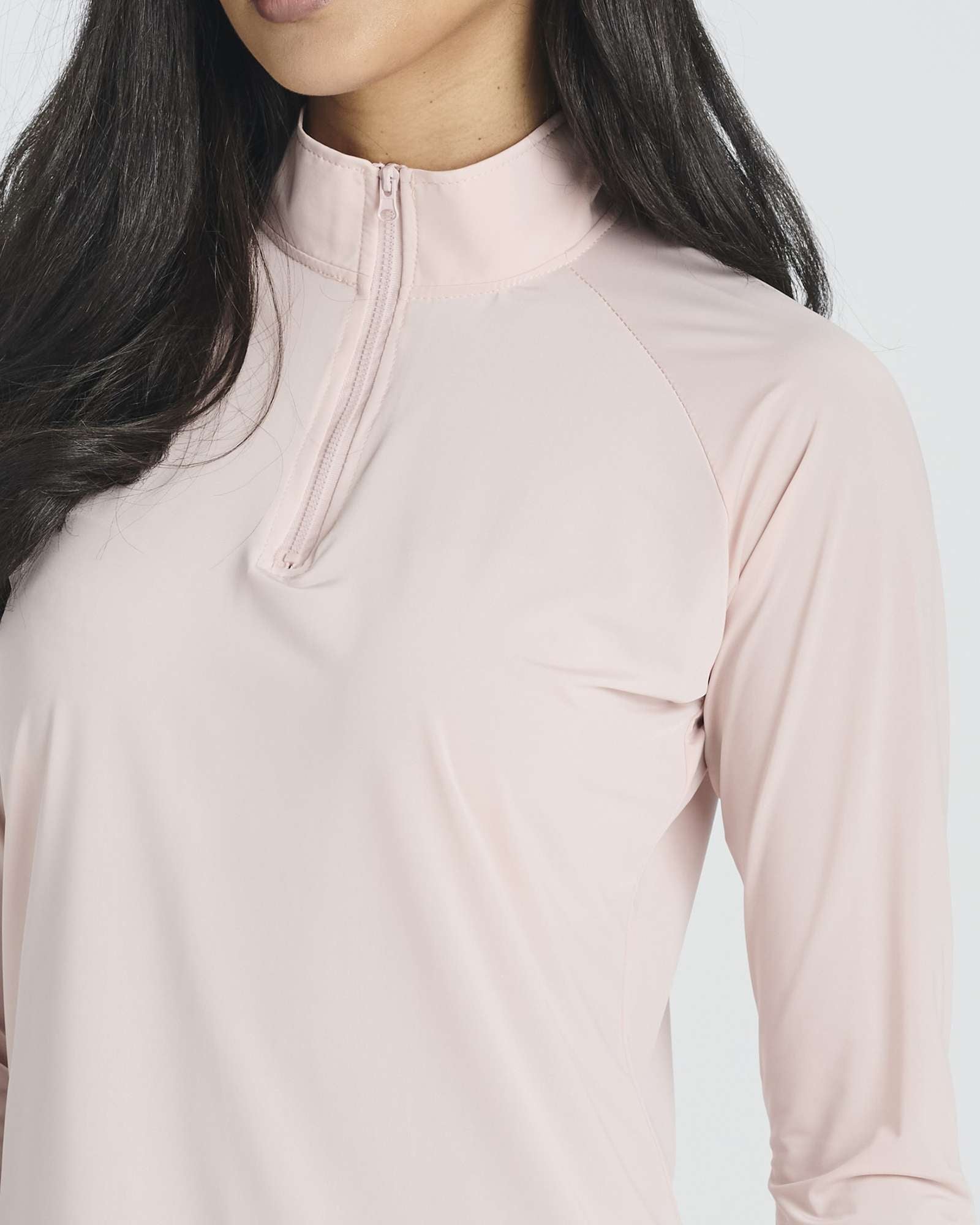 3 Pack: Women's 1/4 Zip Rash Guard Long Sleeve Swim Shirt