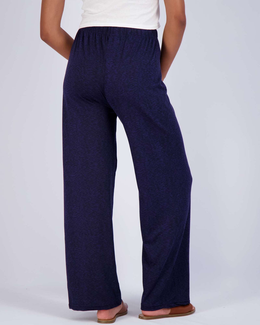 3 Pack: Womens Wide Leg Palazzo Lounge Pajama Pants
