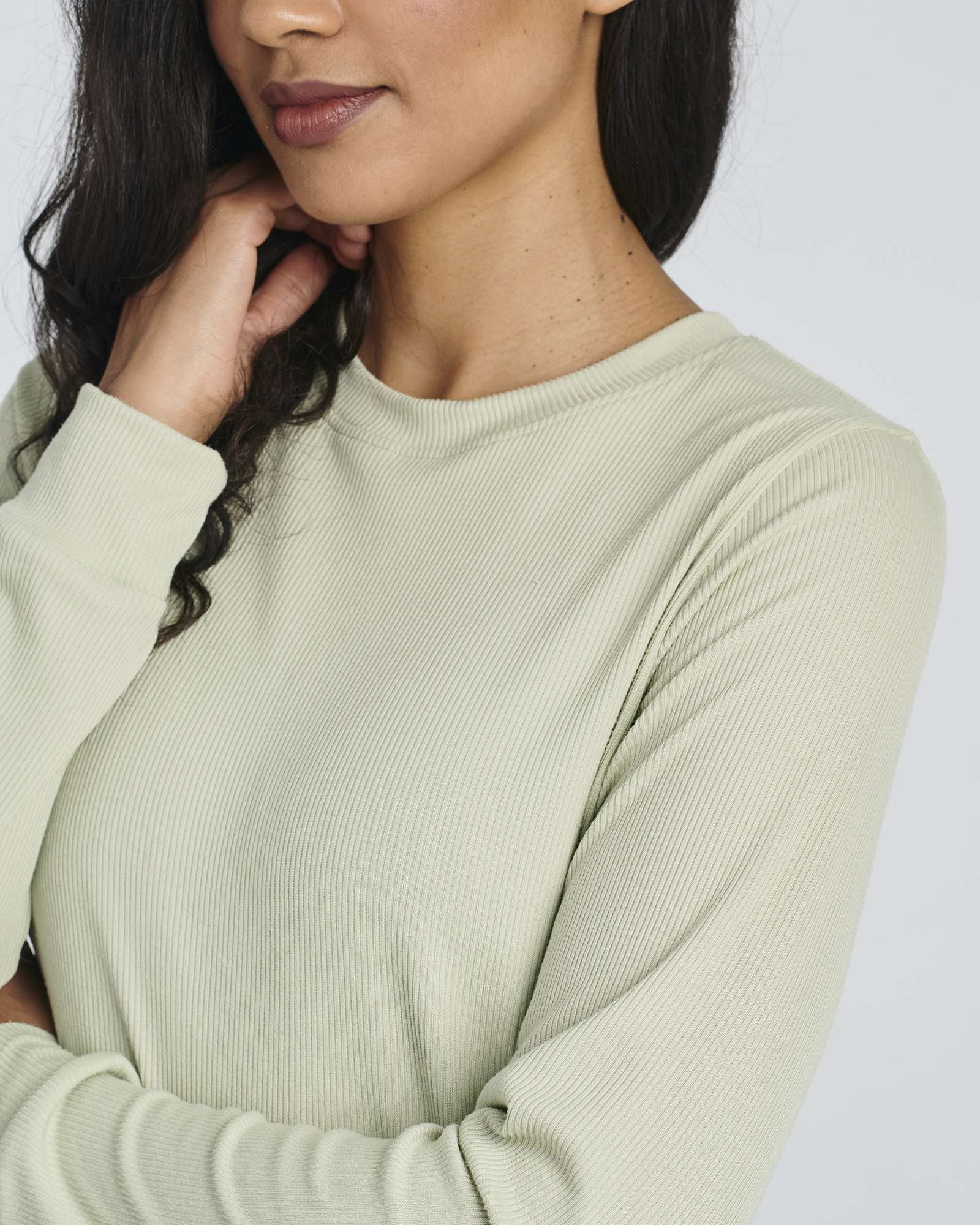 2 Pack: Women's Ribbed Knit Long Sleeve Top and Shorts Pajama Set (Available in Plus Size)