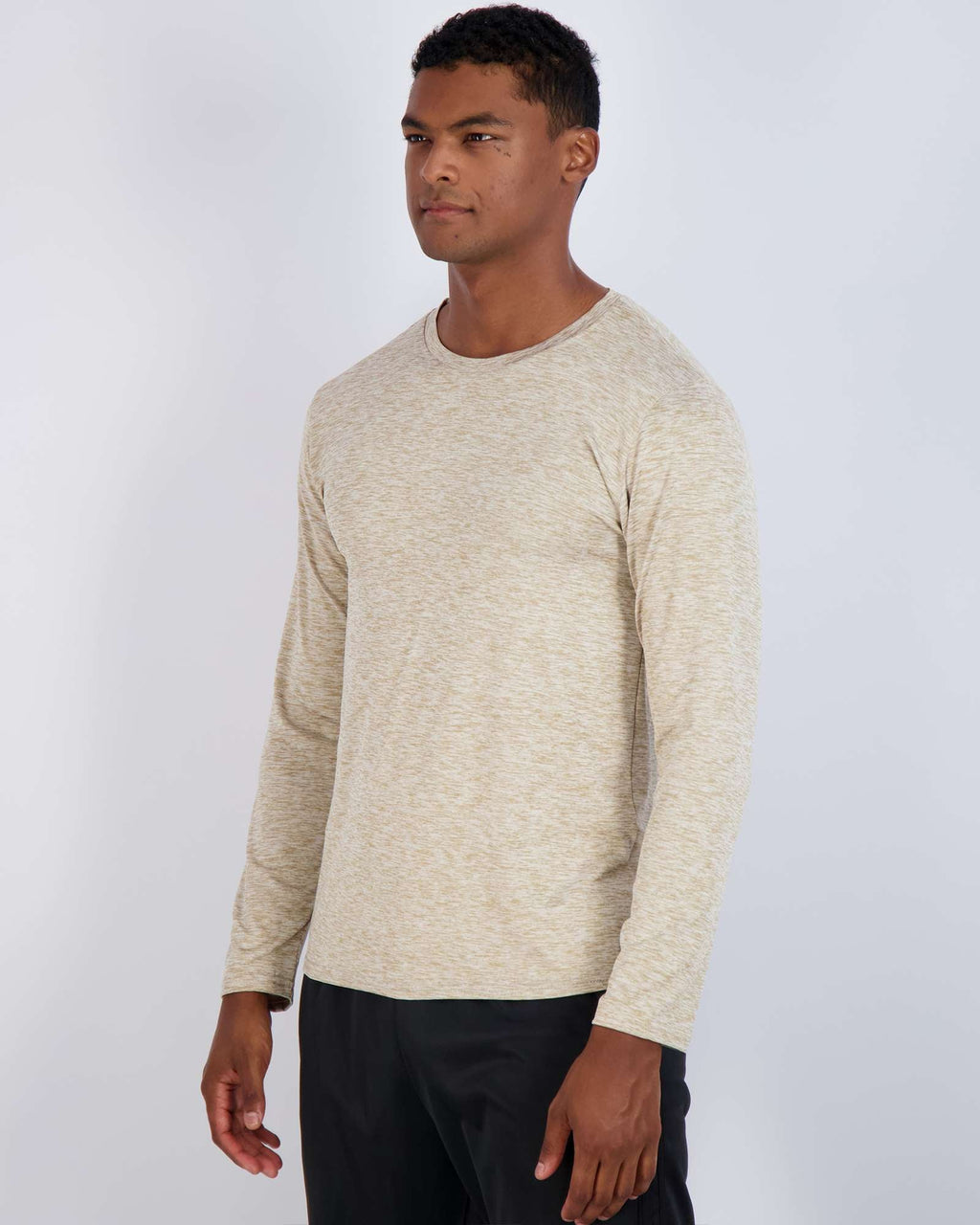 Real Essentials 4 Pack: Men's Dry-Fit UV Moisture Wicking UPF 50+ SPF Sun Protective Fishing Hiking Swim Long Sleeve Shirt