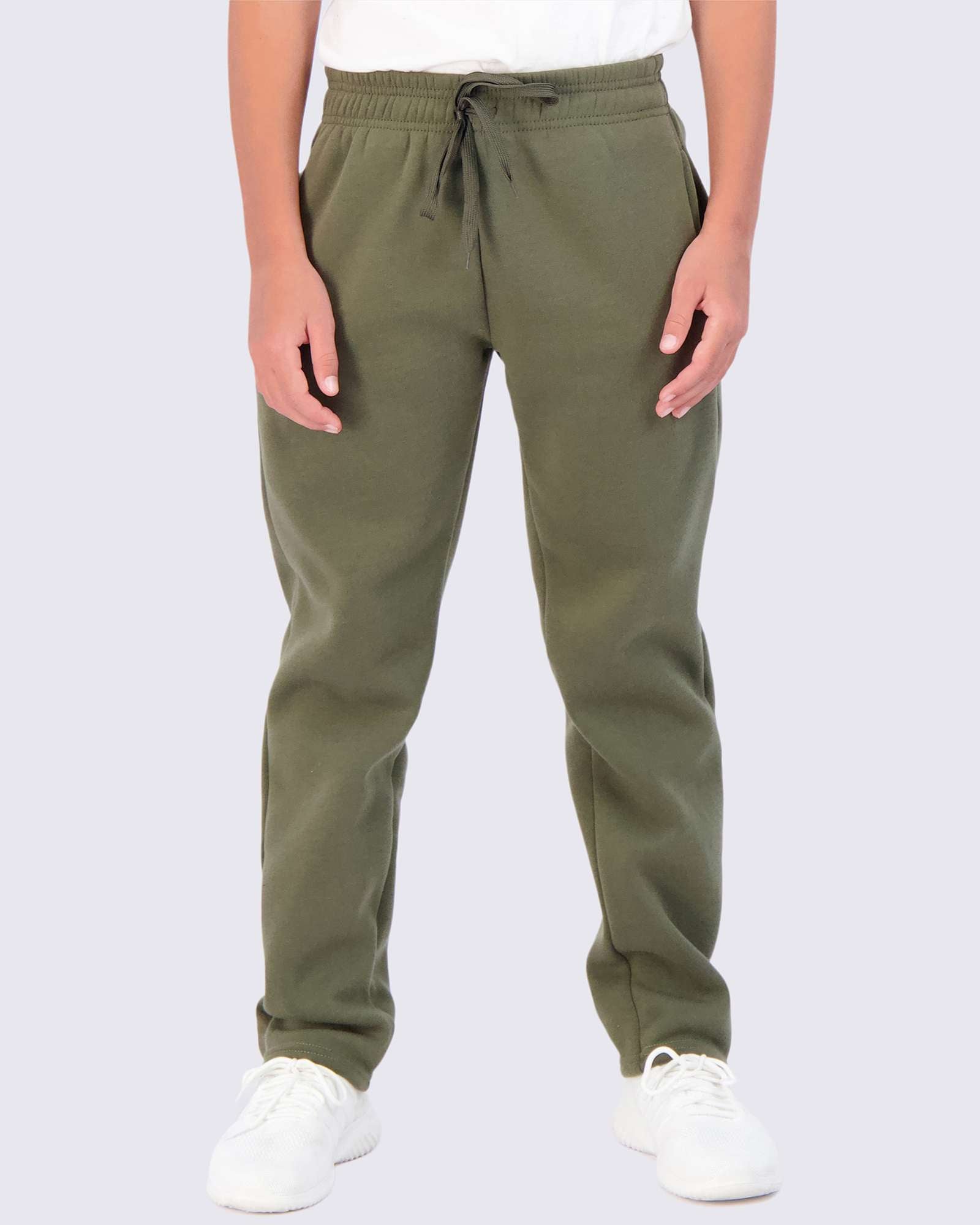 3 Pack: Boys Fleece Open Bottom Sweatpants