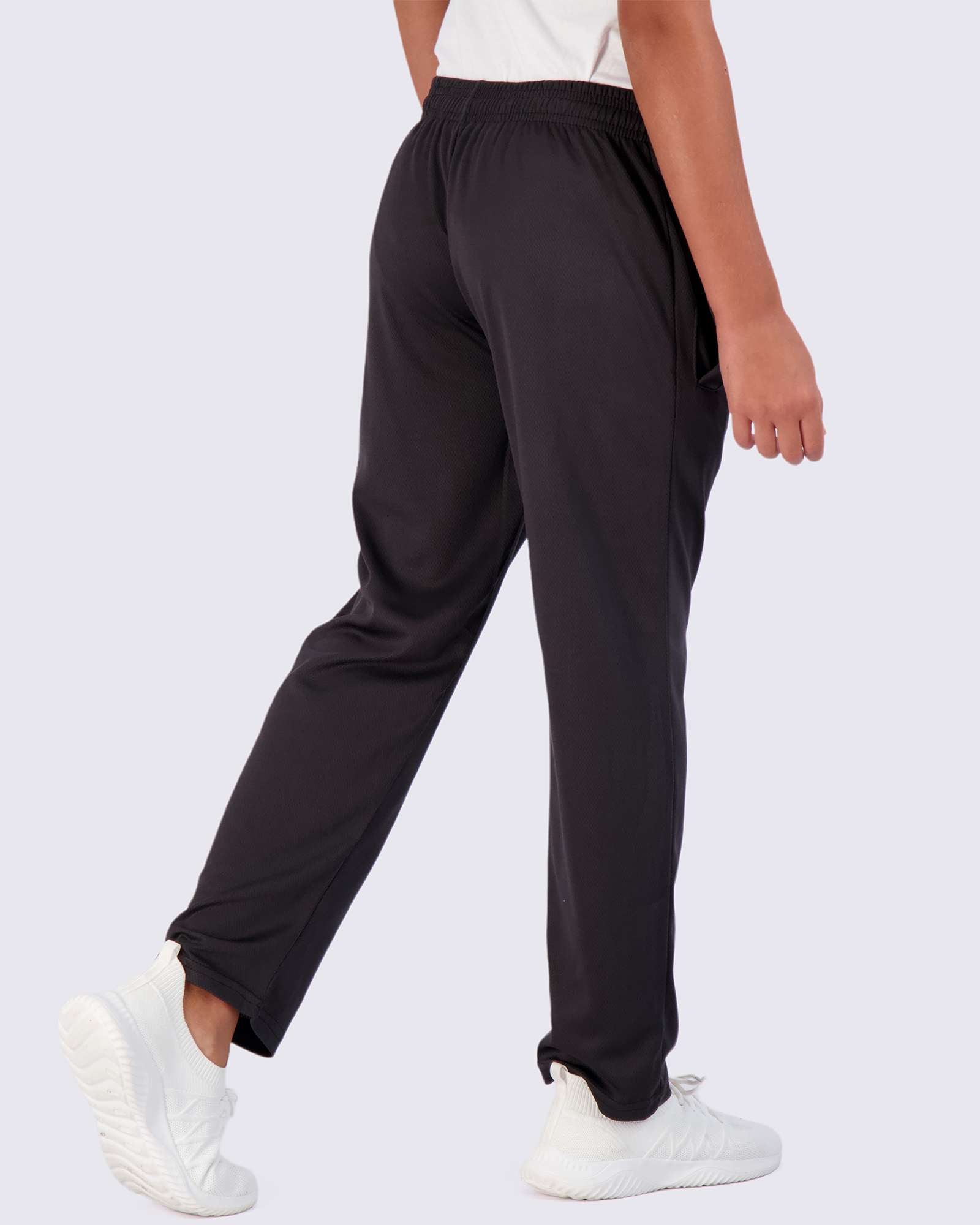 3 Pack: Boys Mesh Open Bottom Active Sweatpants