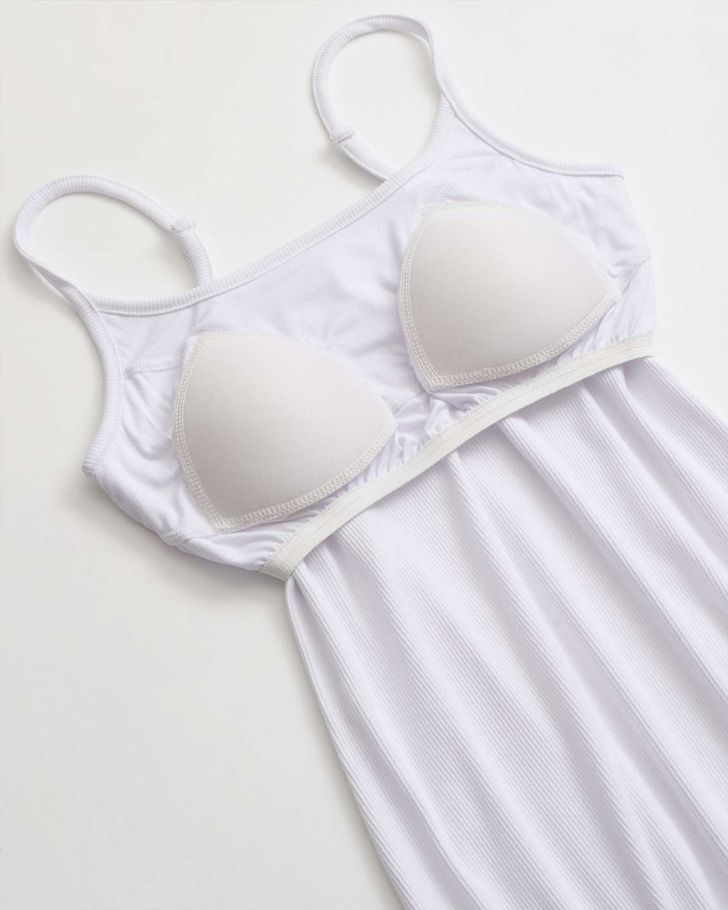 3 Pack: Women's Spaghetti Strap Tank Ribbed Mini Dress