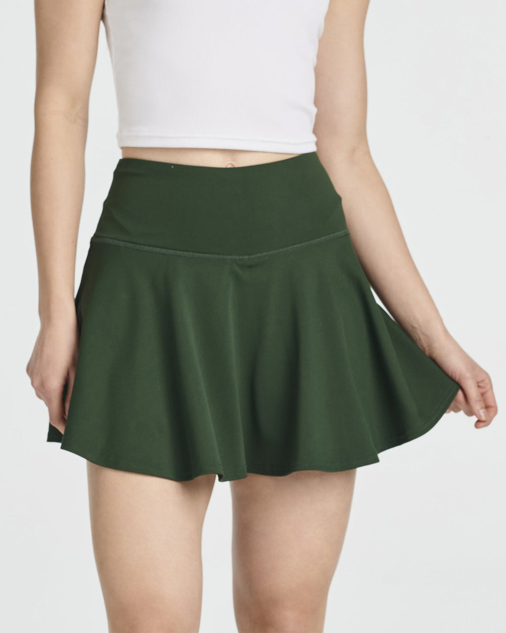 4 Pack: Women's High Waisted Tennis Skirts