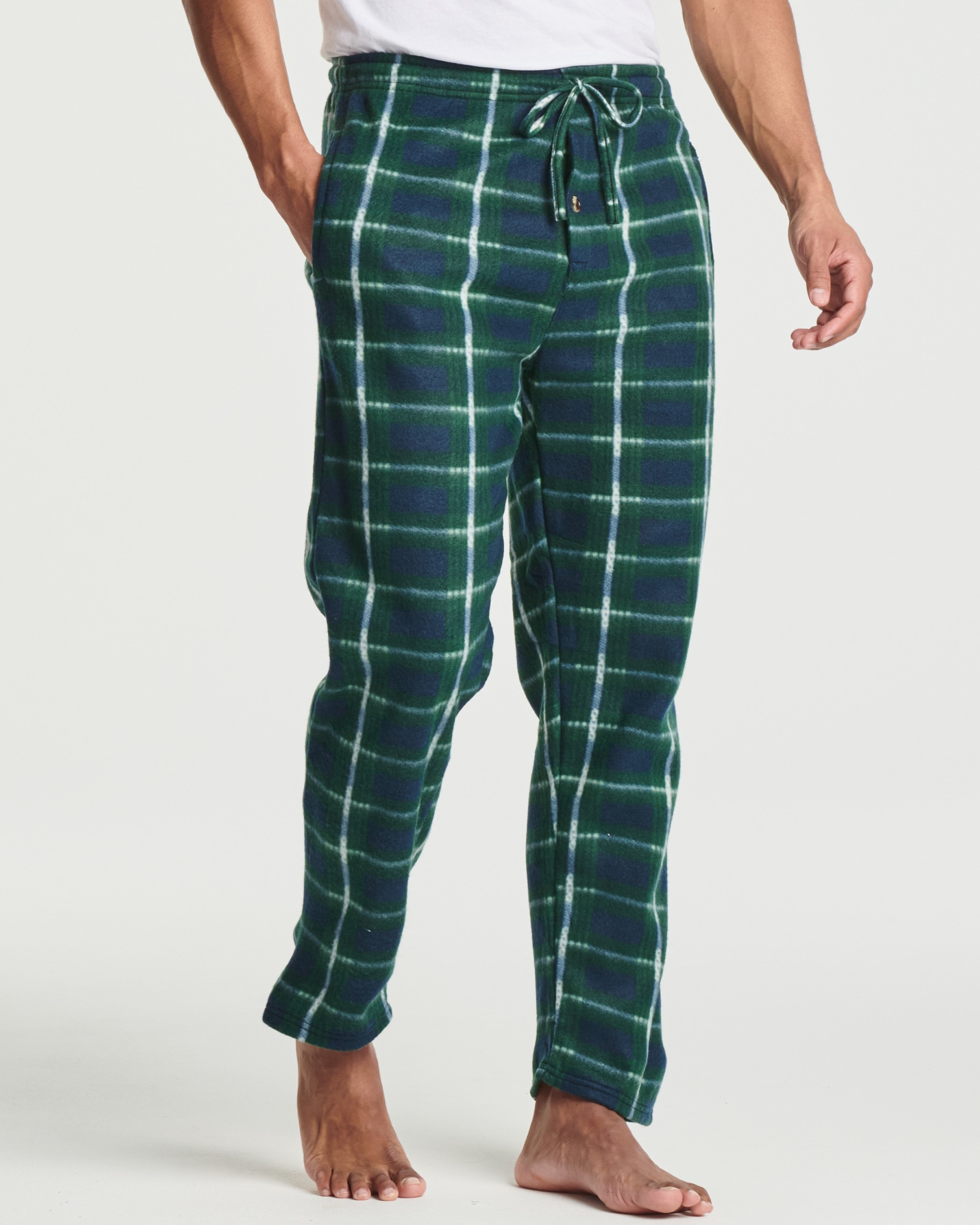 3 Pack: Mens Big & Tall Fleece Pajama Pants