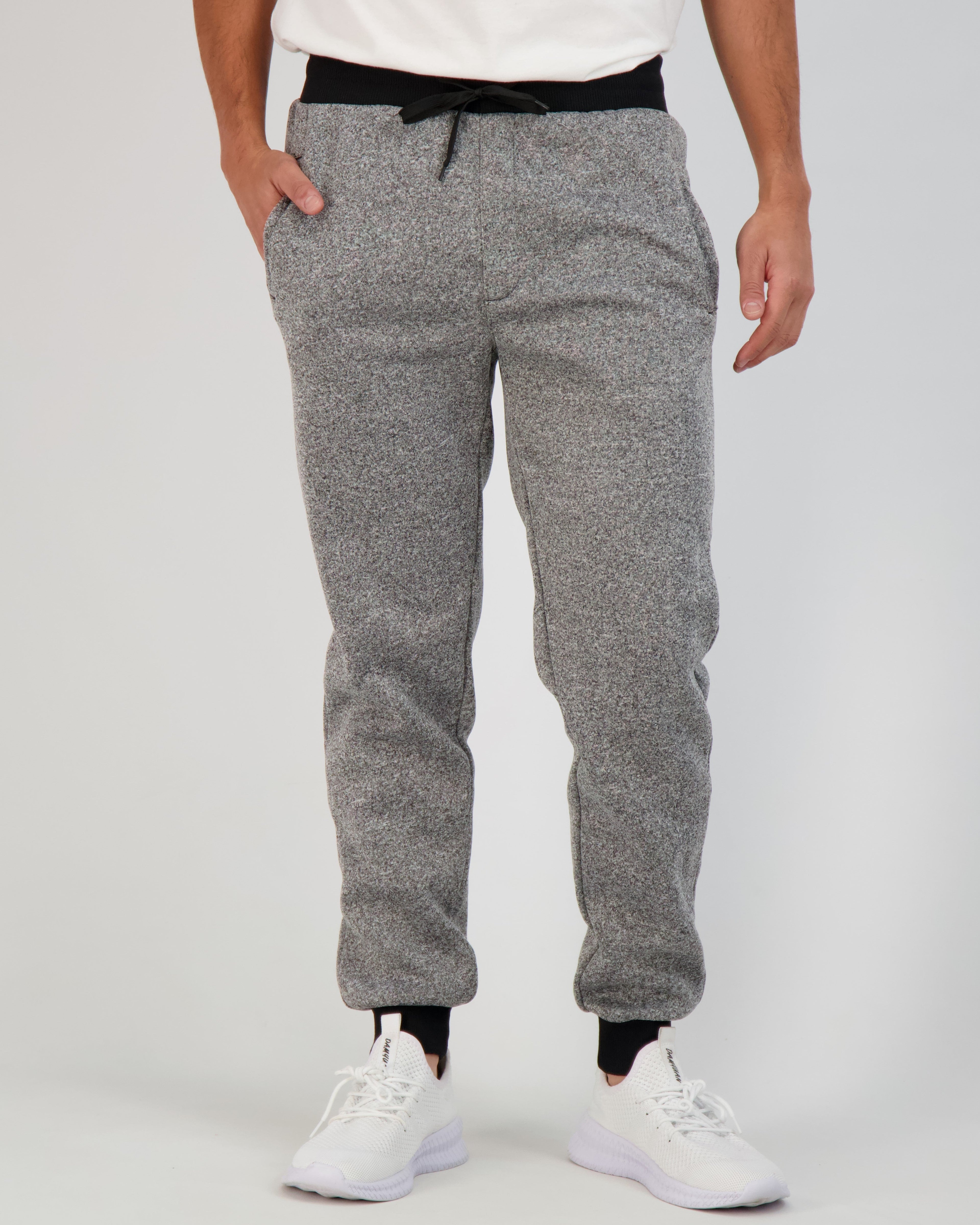 3 Pack: Mens Fleece Jogger Sweatpants