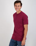 3 Pack: Mens Cotton Short Sleeve Henley T-Shirt