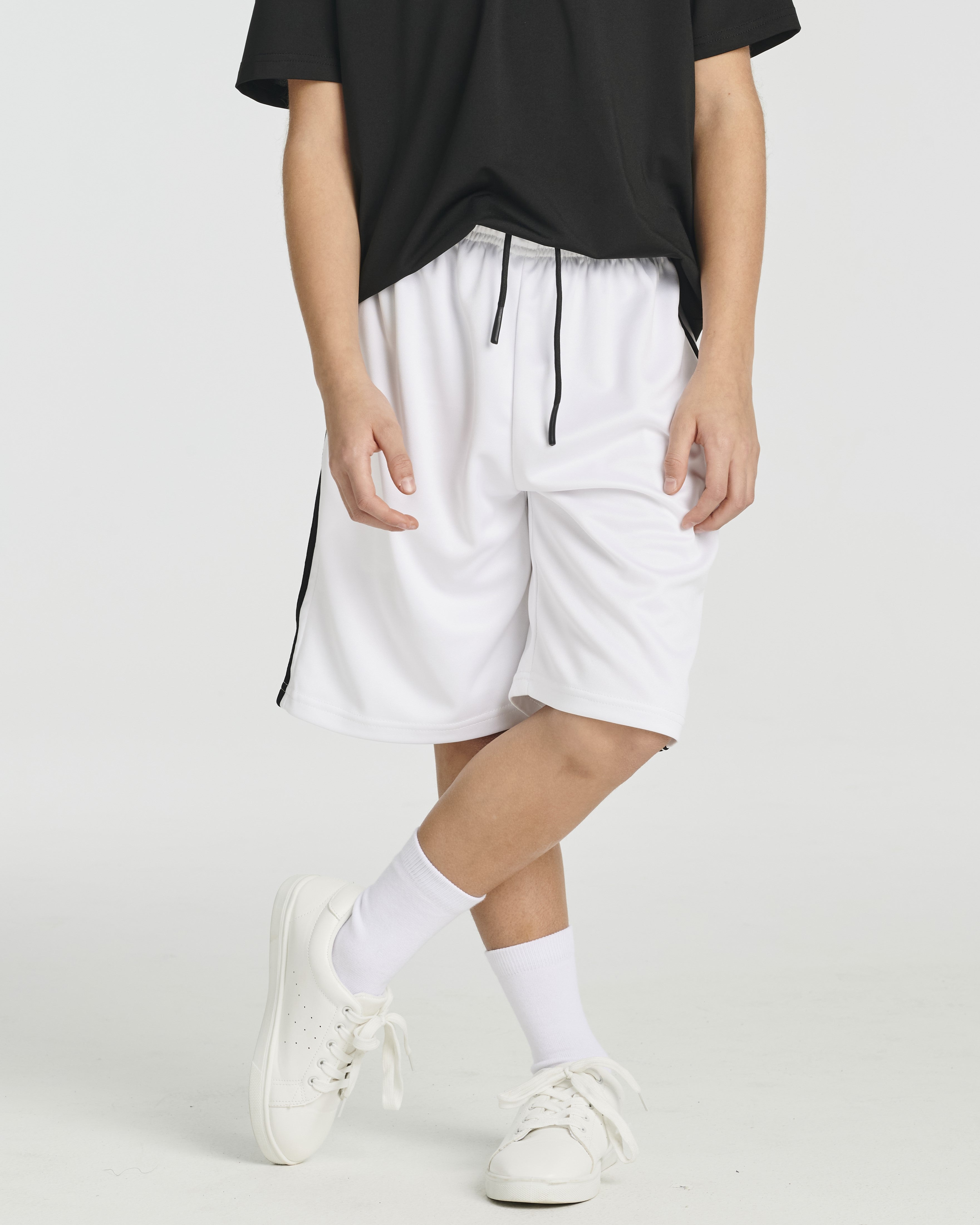 5 Pack: Boys' Athletic Basketball Shorts