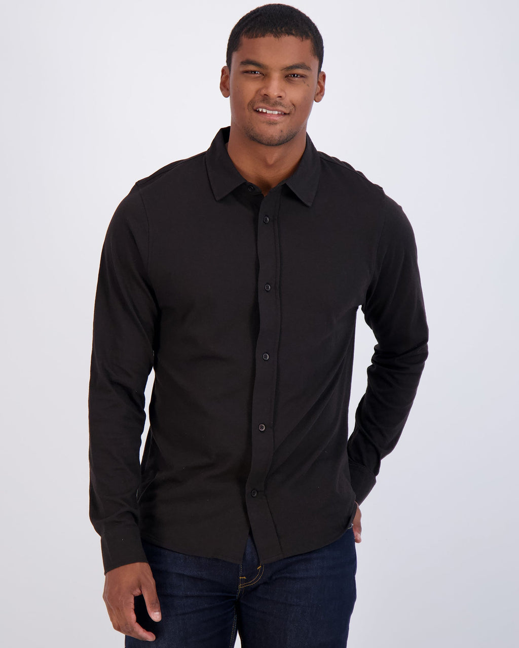 3 Pack: Men's Long Sleeve Button Down Shirt
