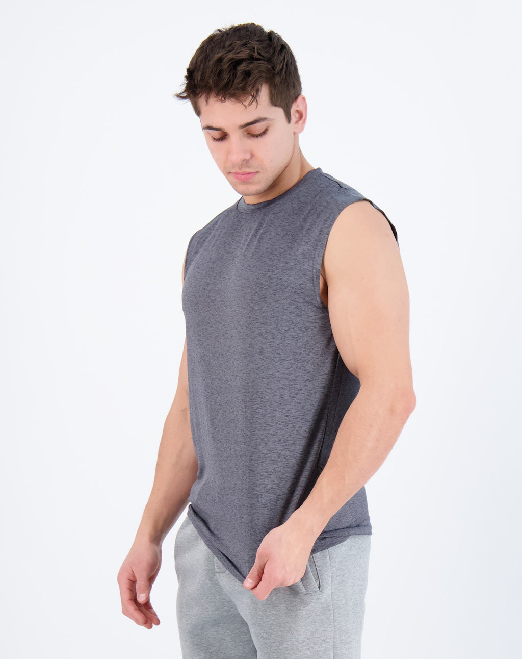 5 Pack: Mens Dry-Fit Active Tech Tank Top