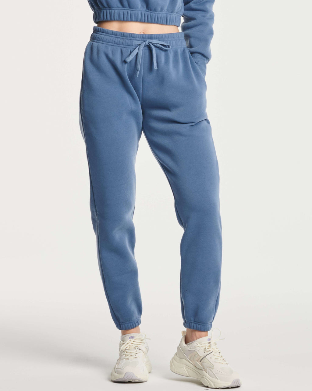 3 Pack: Women's Fleece Jogger Sweatpants with Elastic Cuff (Available in Plus Size)