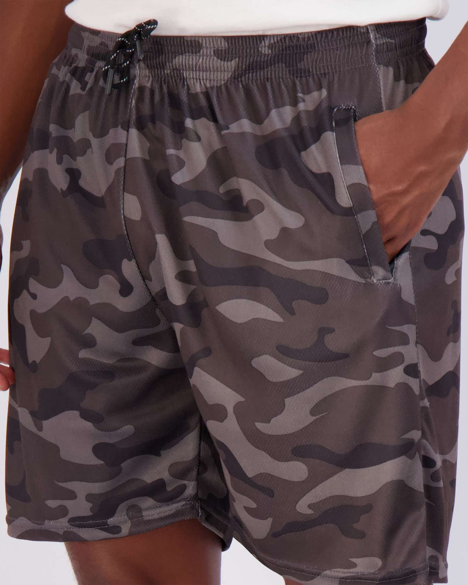 4 Pack: 7" Athletic Running Quick Dry Mesh Shorts with Zipper Pockets (Available In Big & Tall)