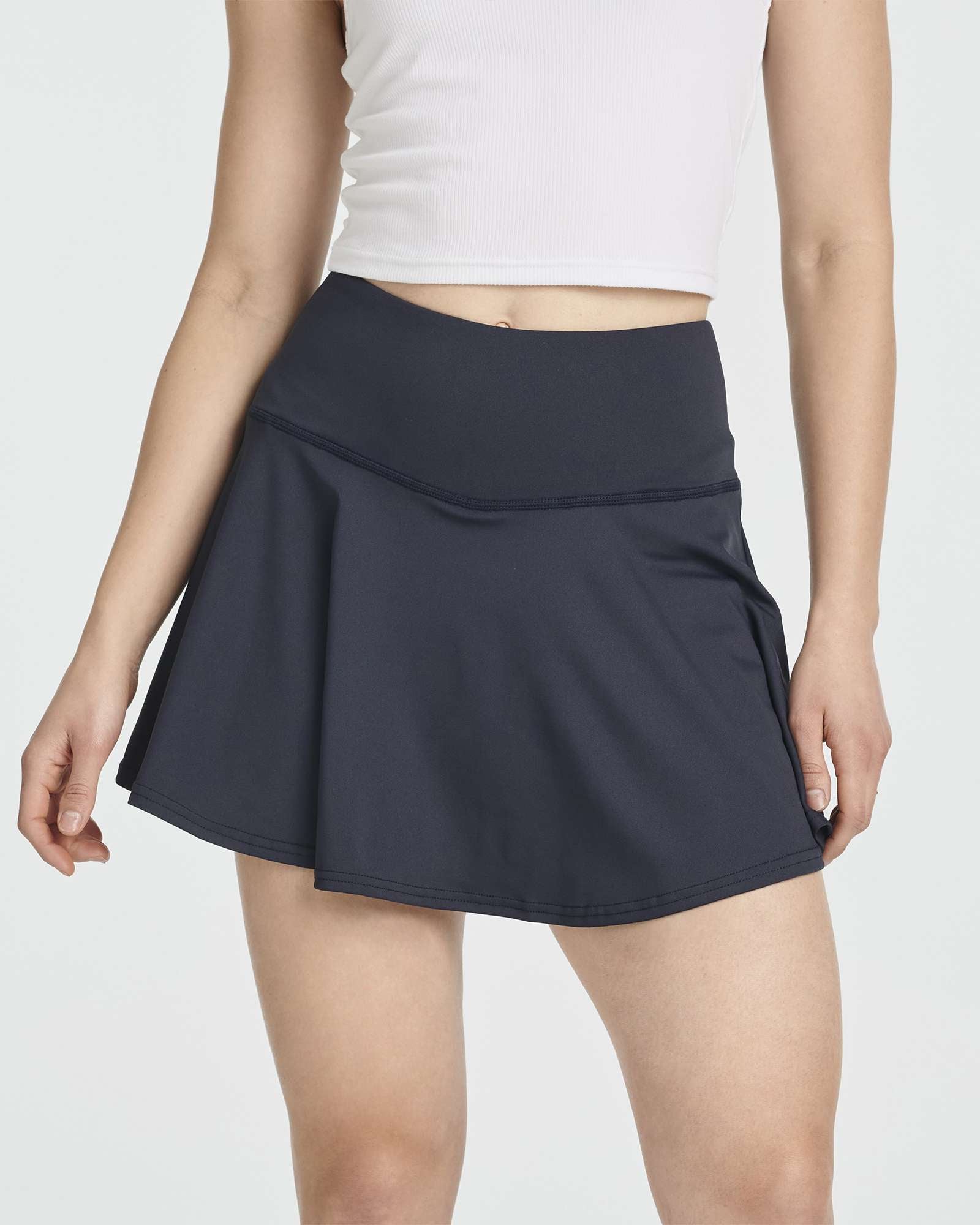 4 Pack: Women's High Waisted Tennis Skirts
