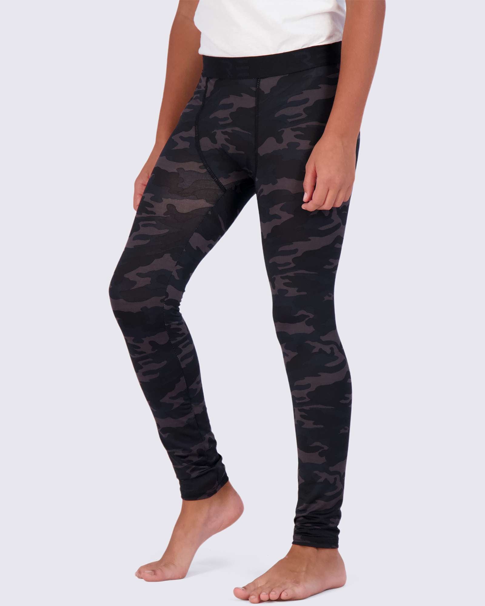 3 Pack: Boys Compression Pants Base Layer