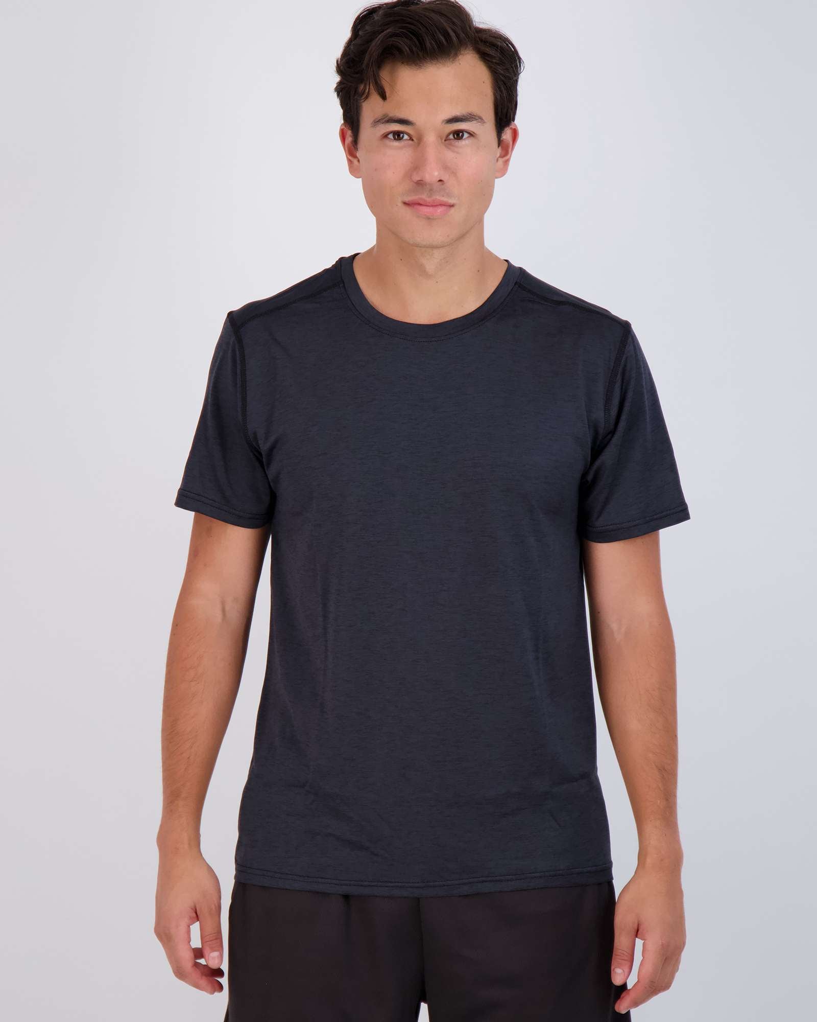 5 Pack: Mens Dry-Fit Active Crew Neck T-Shirt