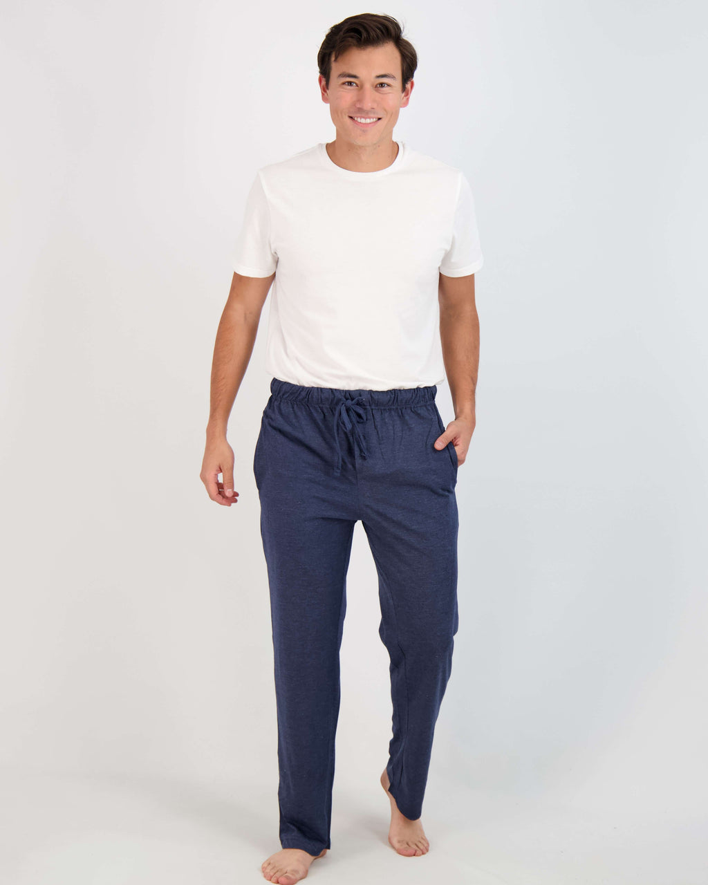 3 Pack: Mens Cotton Pajama Lounge Pants