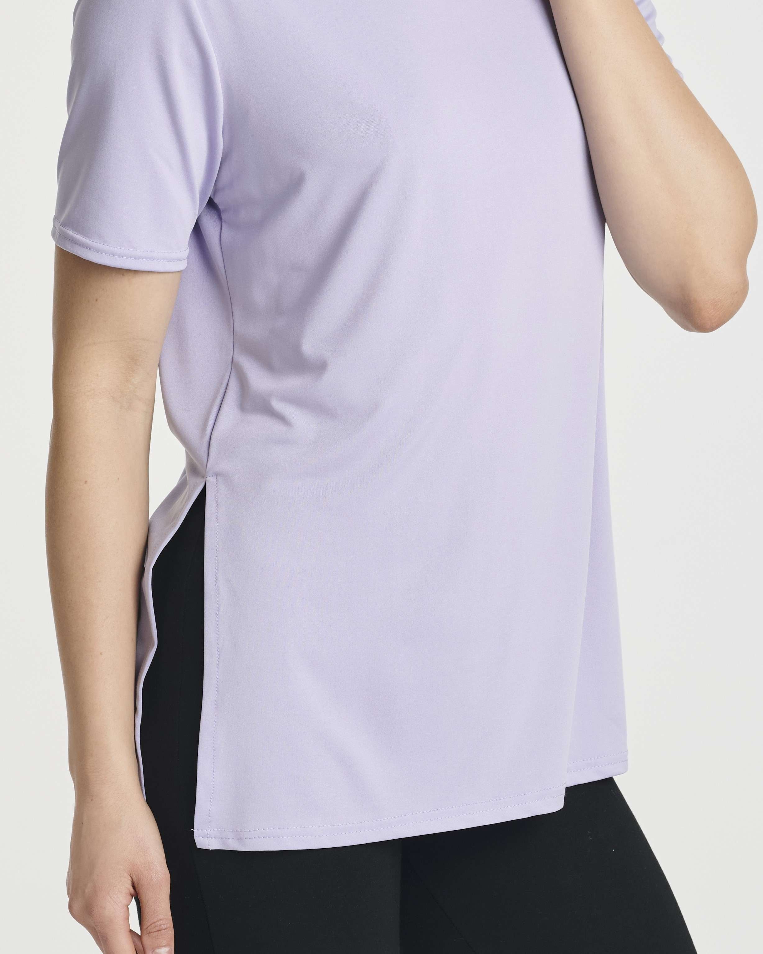 5 Pack: Women's Short Sleeve Crew Relaxed Yoga Top (Available in Plus Size)