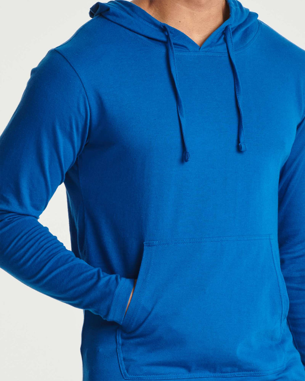 3 Pack: Mens Cotton Lightweight Pullover Hoodie