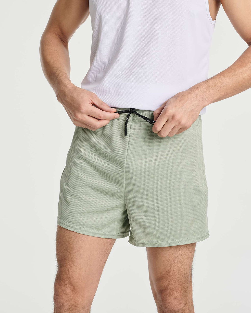 4 Pack: Men's 3" Mesh Running Shorts