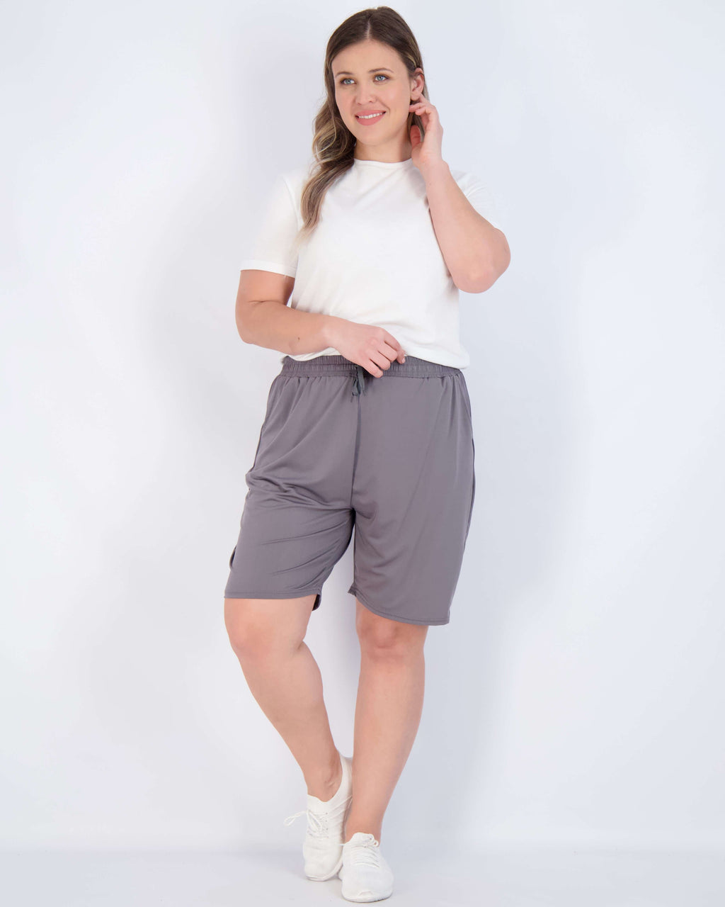 4 Pack: Womens Dry-Fit 7" Bermuda Shorts