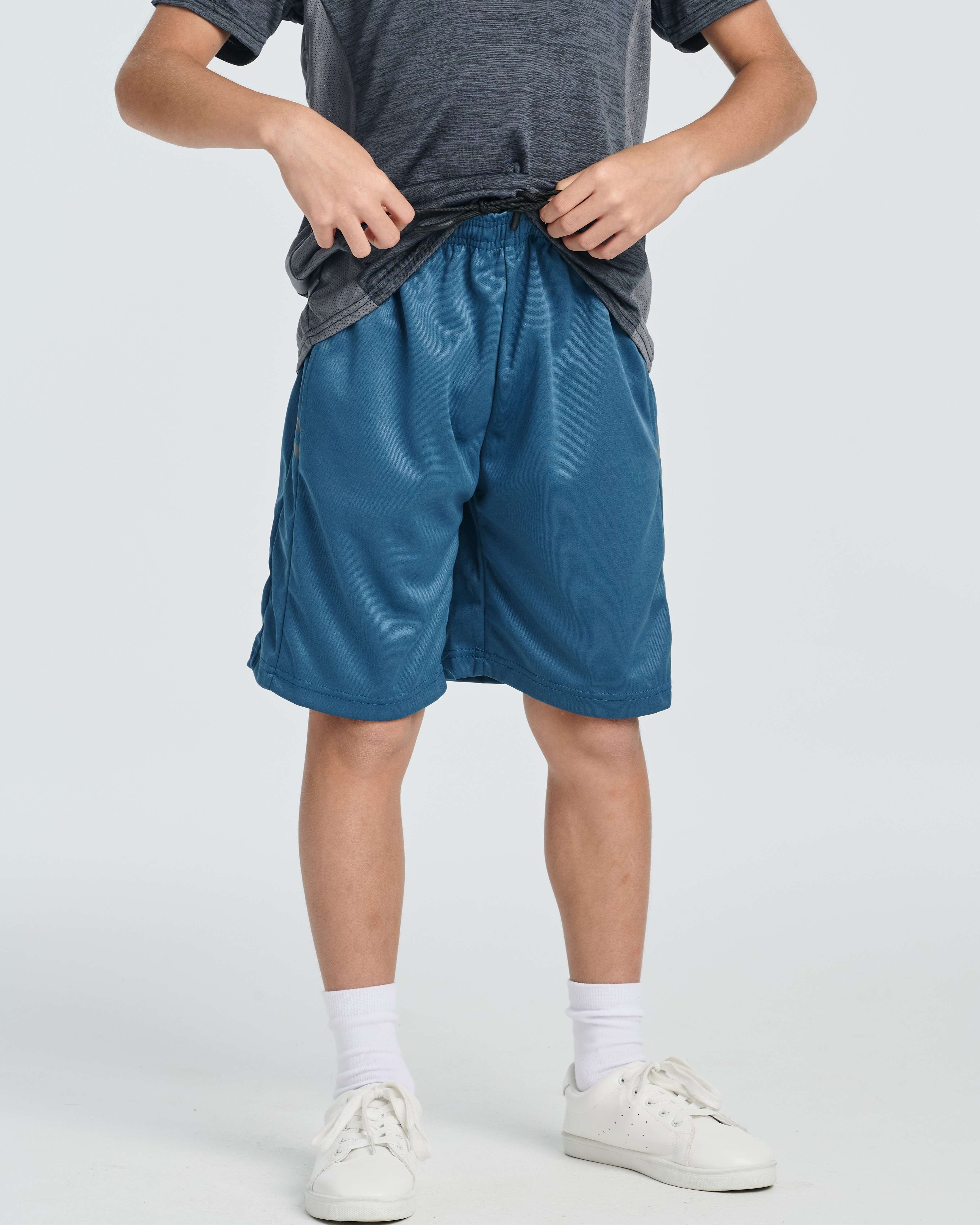 5 Pack: Boys' Athletic Basketball Shorts