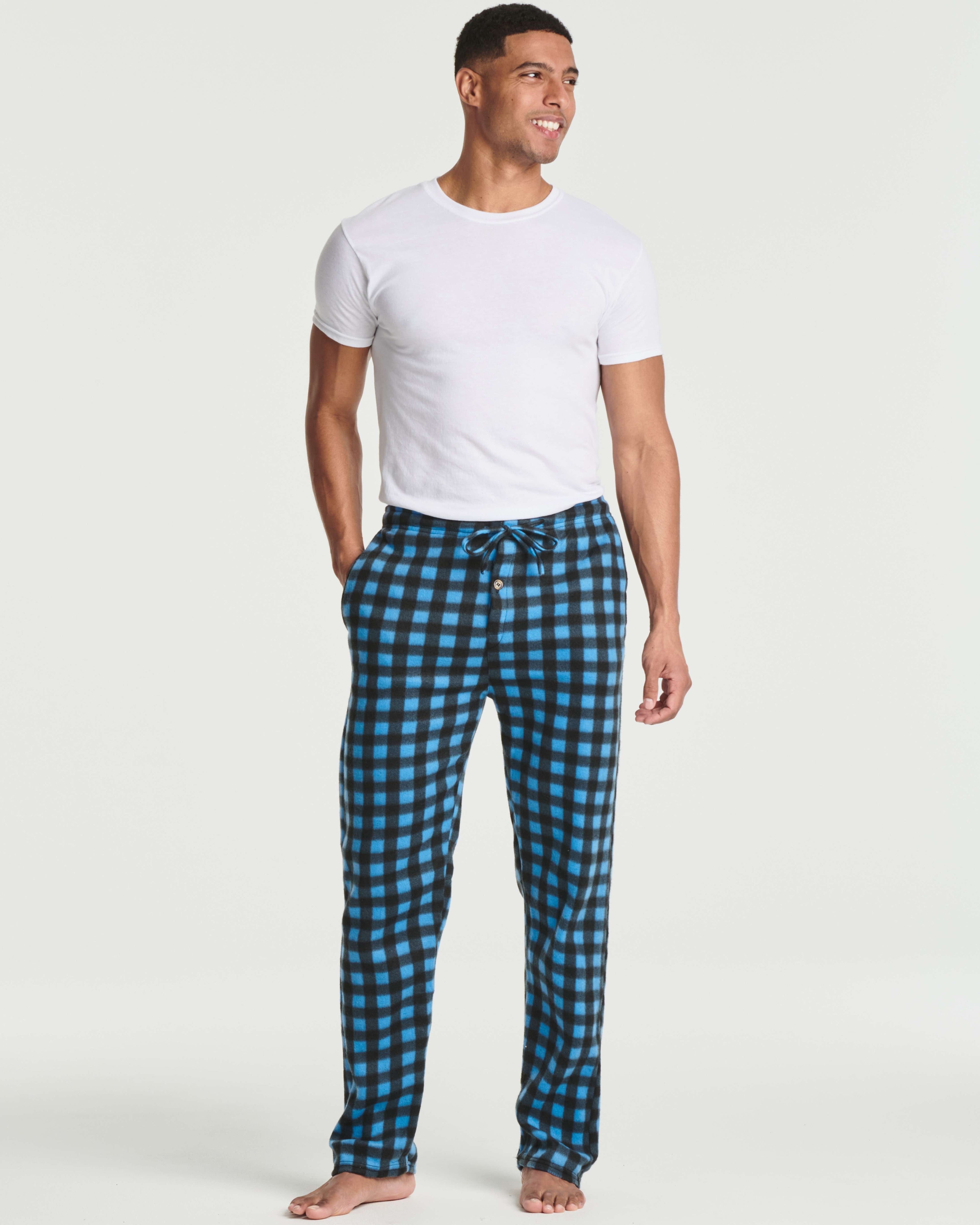 3 Pack: Mens Fleece Pajama Pants
