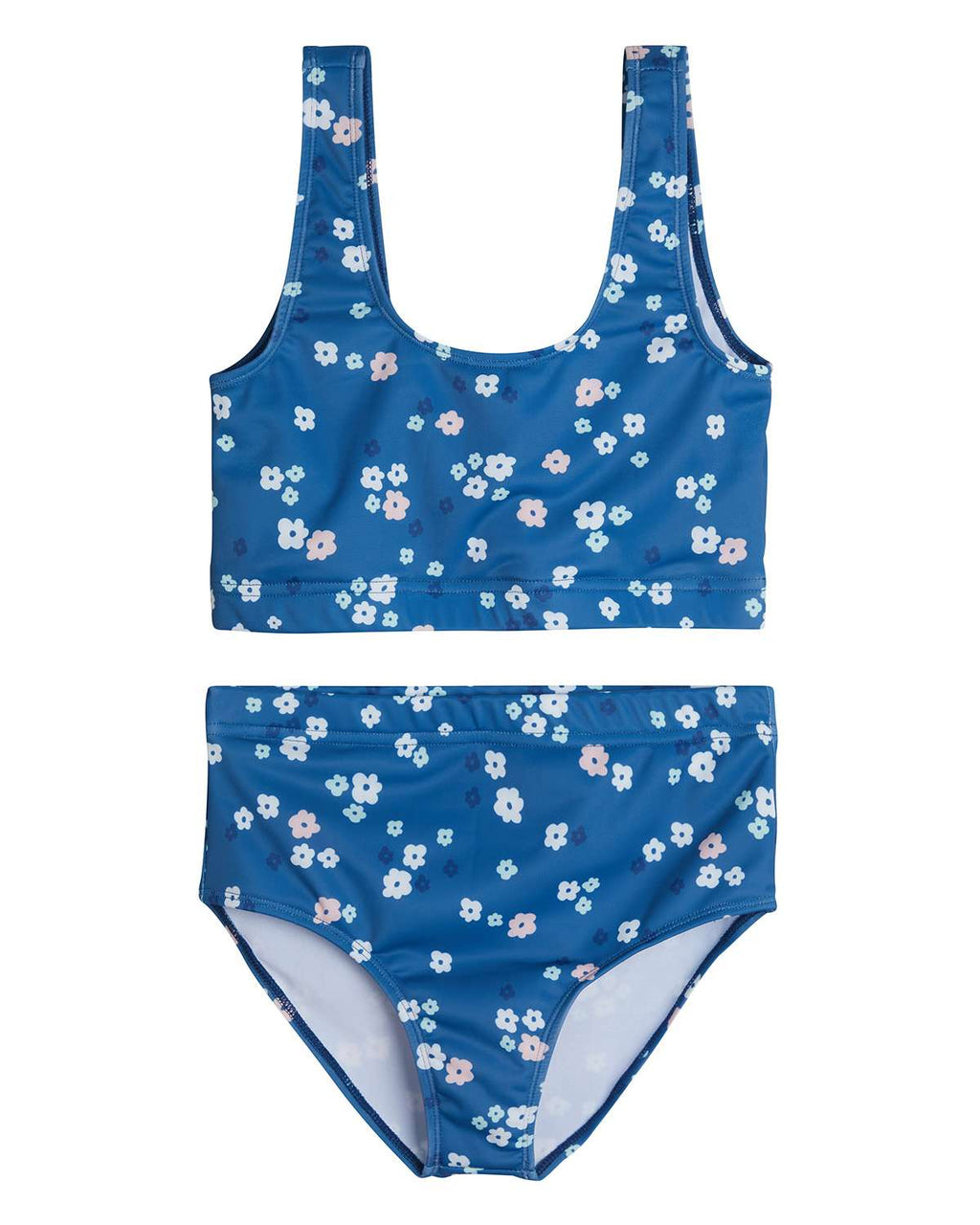 3 Pack: Girl's 2-Piece Beach Sport Bikini Swimsuit - Swimwear for Girls UPF 50+