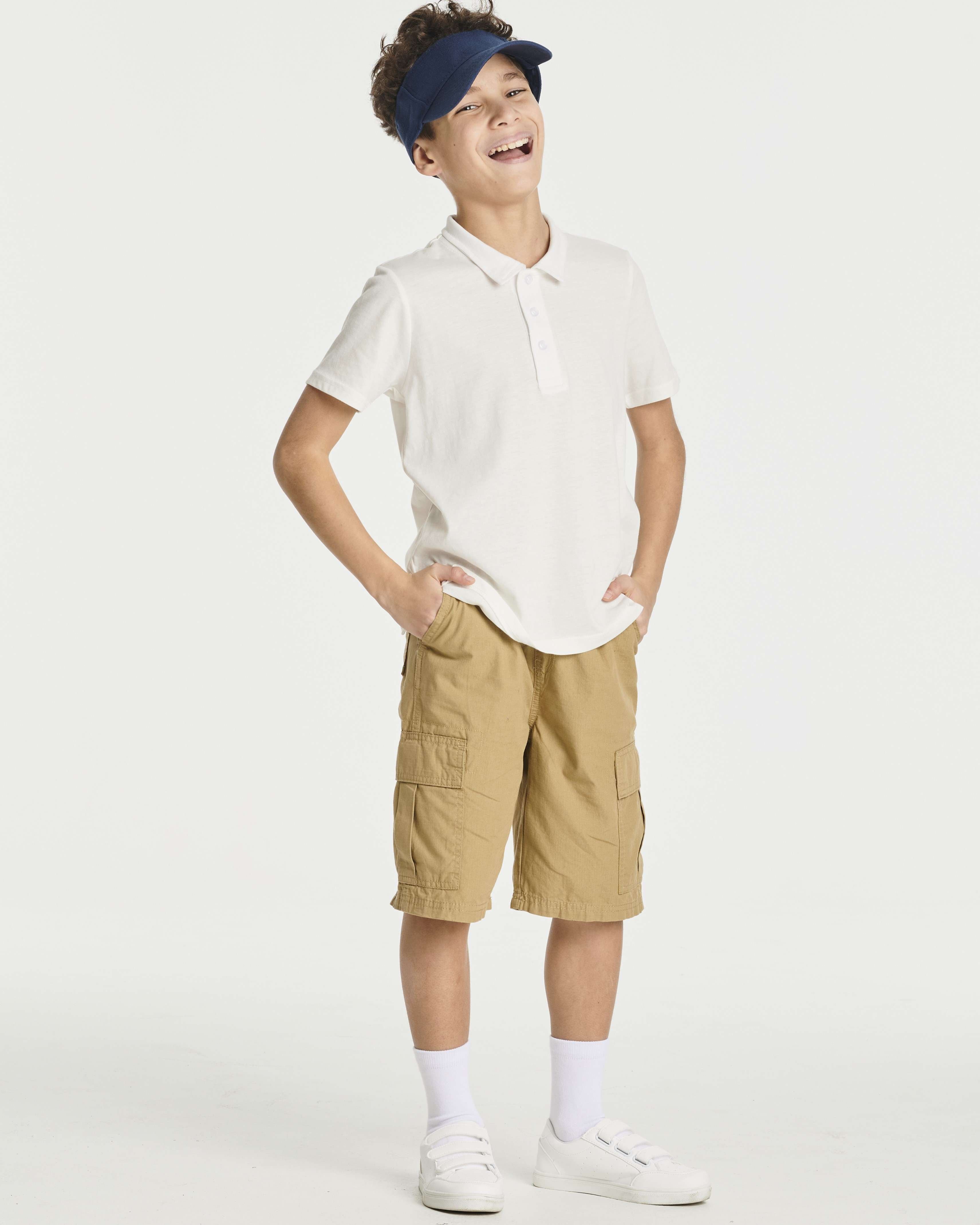 3 Pack: Boys' Jersey Cotton Polo Shirt