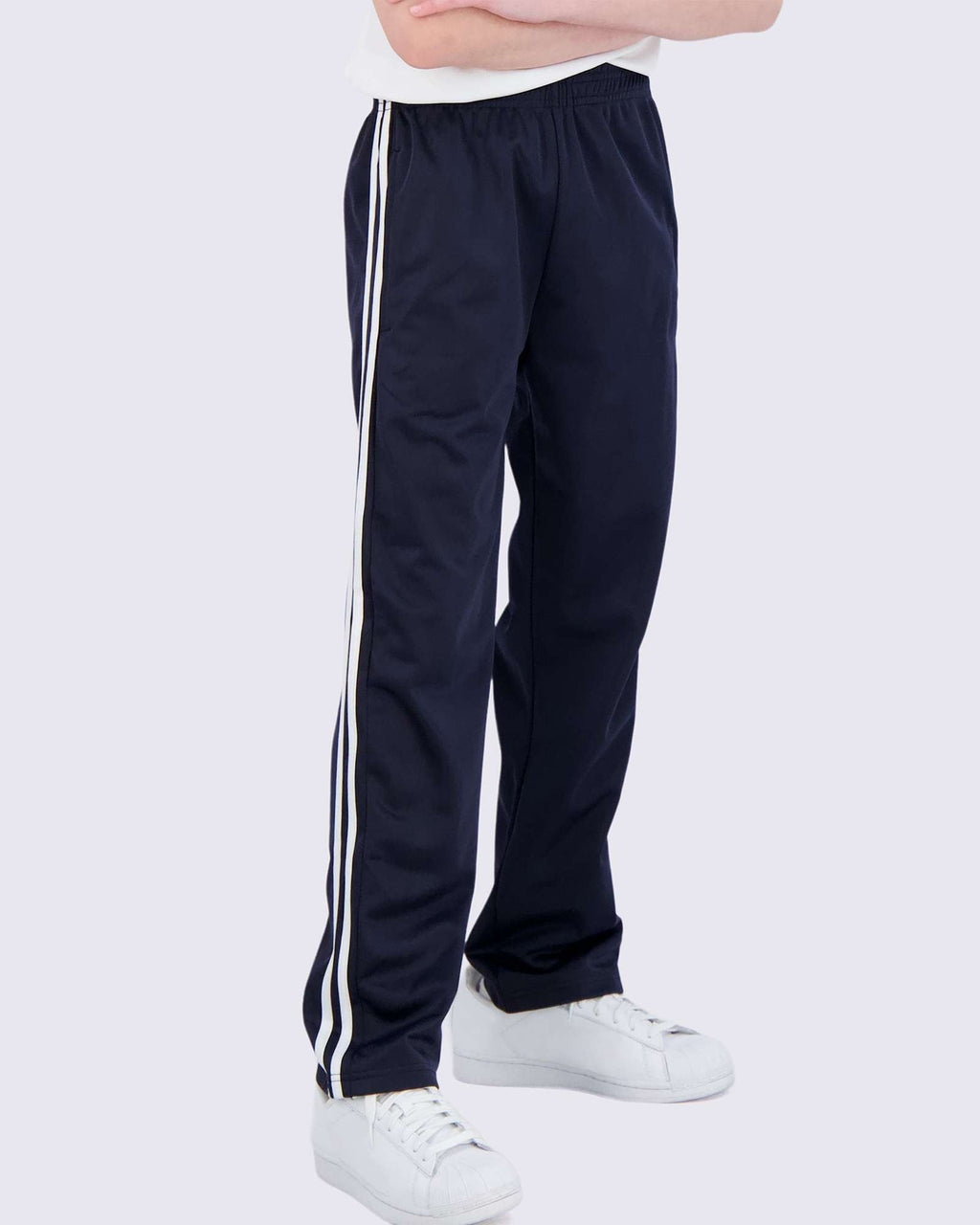 3 Pack: Boys Tricot Open Bottom Fleece-Lined Sweatpants